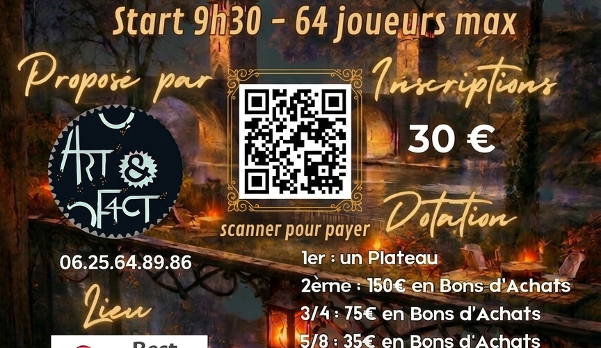 Tournament banner